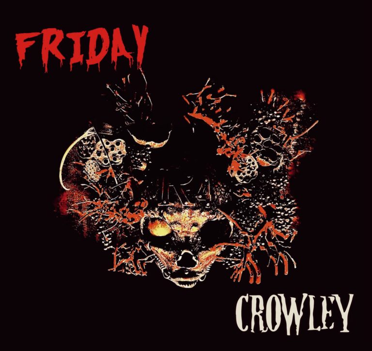 CROWLEY（クローリー）２０２３年１０月１３日金曜日リリースの最新アルバム「FRIDAY」のジャケット