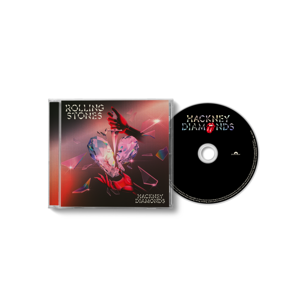 ザ・ローリング・ストーンズ新作スタジオ・アルバム「ハックニー・ダイアモンズ」CD・ジャケット写真